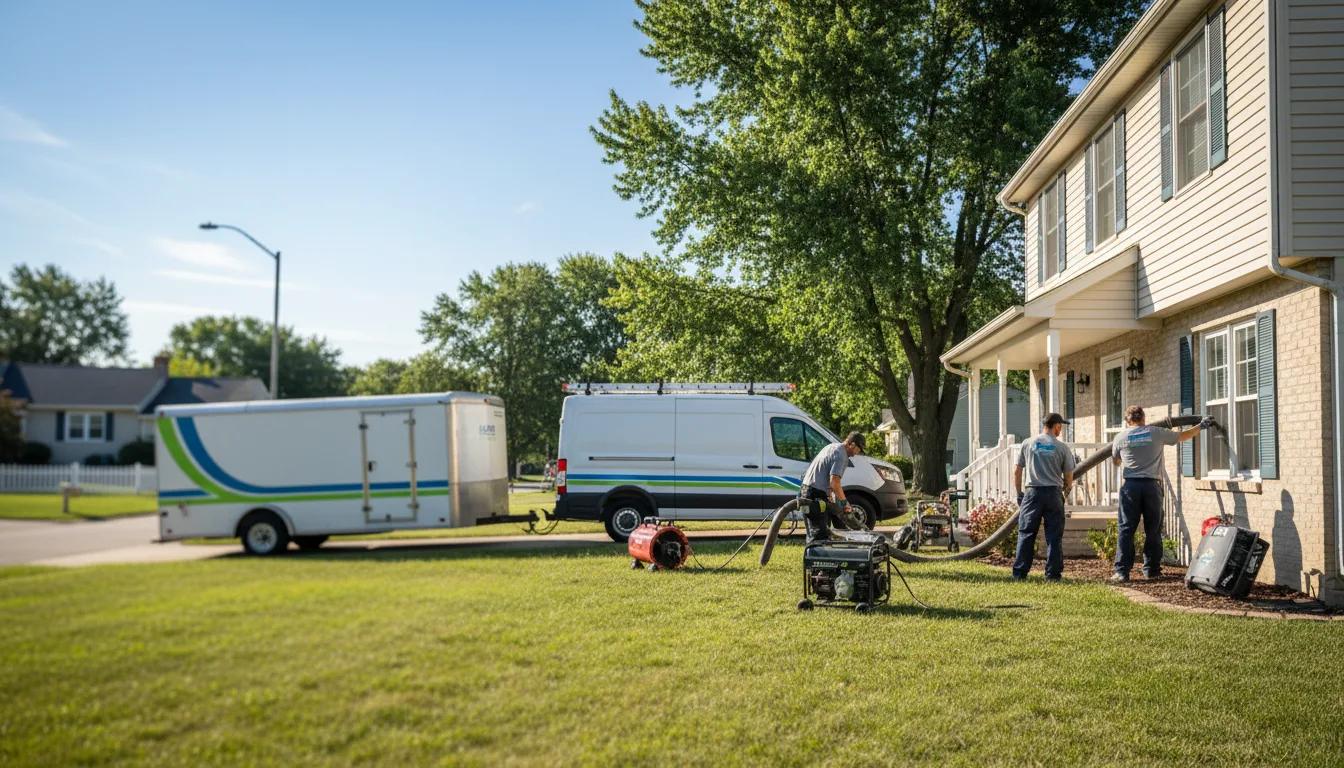 Flooded Basement Restoration And Cleanup With Repair in Hastings, NE near me